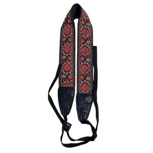Tarion Camera Shoulder Strap Vintage Belt Floral Embroidery